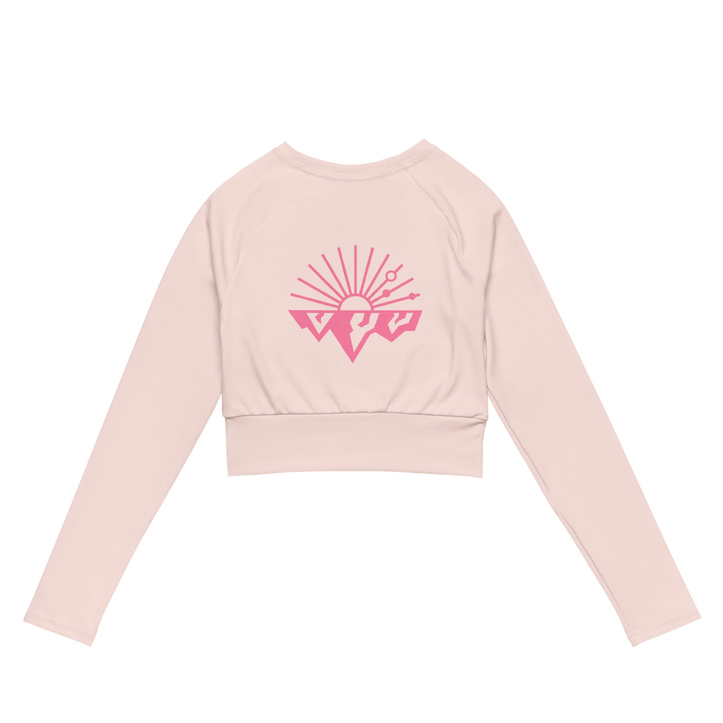 Women's Recycled long-sleeve crop top